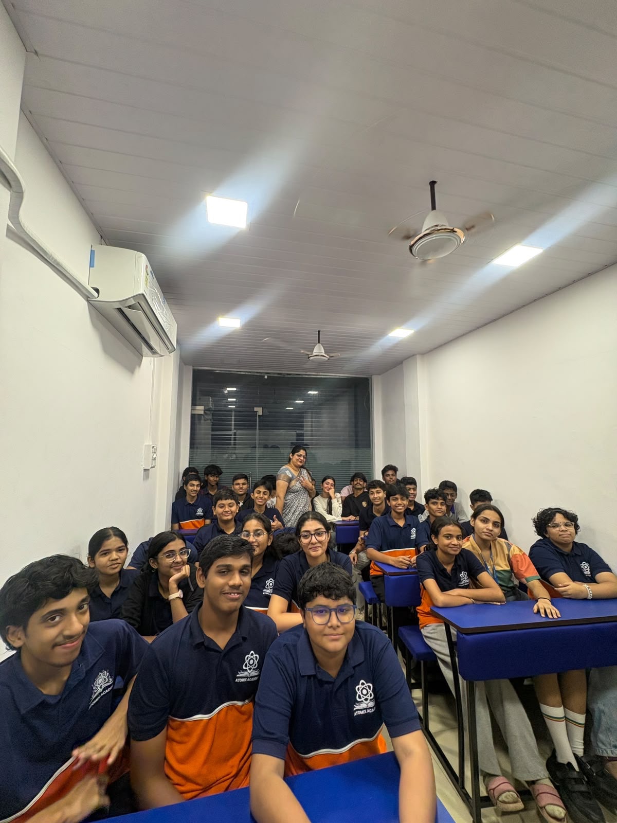 Atomix Academy students in the Kharghar classroom for CBSE and science coaching